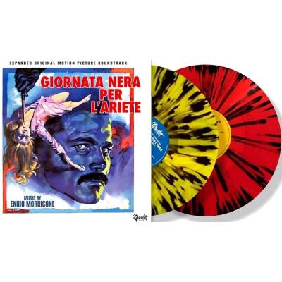 Ennio Morricone - Giornata Nera Per L’Ariete (Deluxe Edition) (Transparent Bloody Red/Giallo Splatter Coloured) (2 LP) (8436560849483)