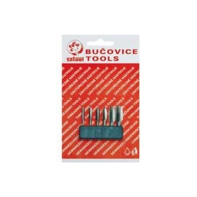 M3-M8;HSS,BIT 1,souprava závitníků se 6 hrannou stopkou 1/4" - bitem