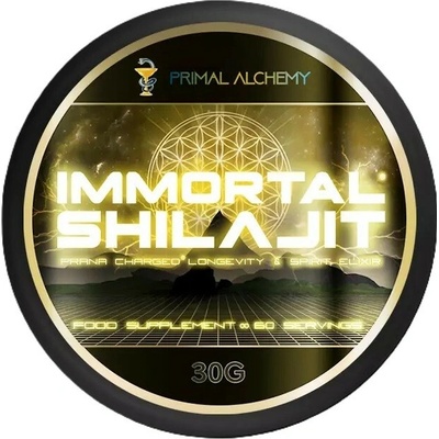 Primal Alchemy AjemFIT IMMORTAL SHILAJIT PRIMAL ALCHEMY SHILAJIT: 30 g