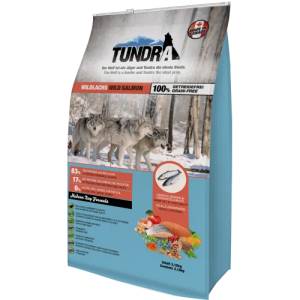 TUNDRA WILD SALMON Adult - висококачествена храна за пораснали кучета от всички породи, БЕЗ ЗЪРНО, с дива сьомга, 3, 18 кг, Германия - 16122