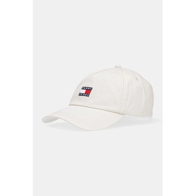 Tommy Jeans béžová s nášivkou AW0AW16991