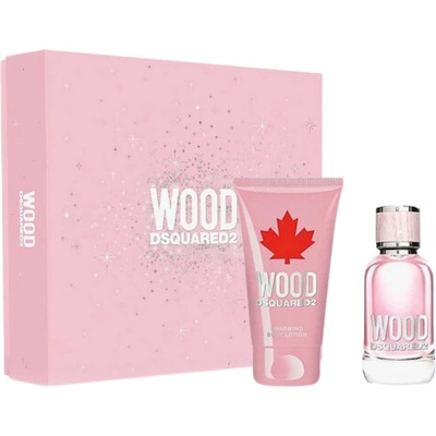 Dsquared2 Wood for Her - EDT 50 ml + Body Lotion 50 ml за жени