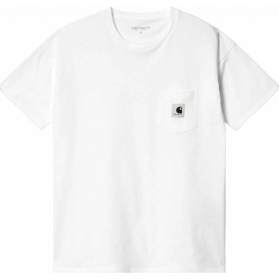 Carhartt WIP W S/S Pocket T-Shirt I029070 WHITE