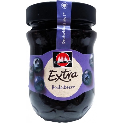 SCHWARTAU Extra Heidelbeere borůvkový džem 340 g