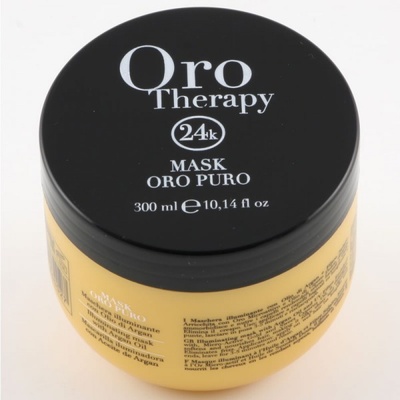 Fanola Oro Therapy mask Oro puro regeneračná maska na vlasy s 24k zlatom 300 ml
