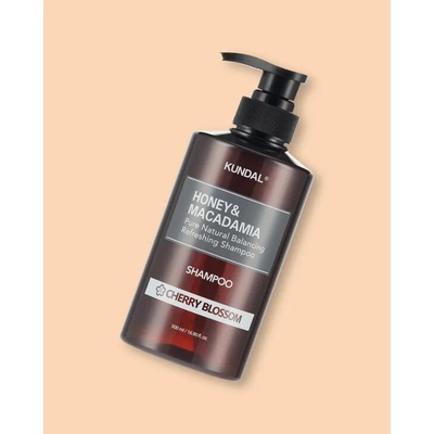 KUNDAL Přírodní šampon Honey & Macadamia Shampoo (500 ml) - Cherry Blossom