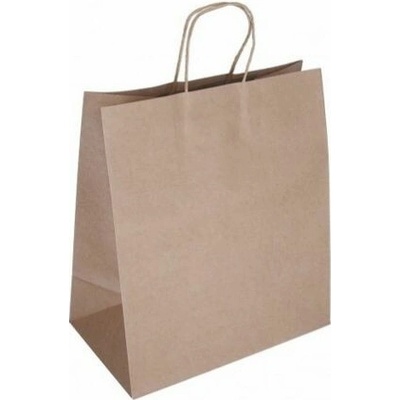 Dárková taška kraft 35cm/30cm/17cm