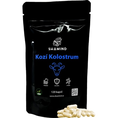 Shamind Kozí kolostrum vegan kapsle 200mg 240ks