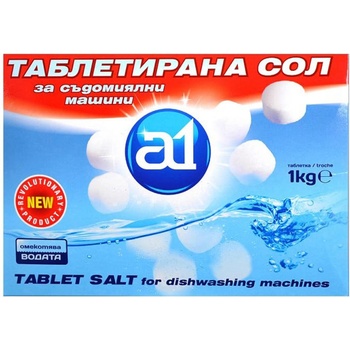 A1 Сол за съдомиялни машини, таблетки, 1 kg