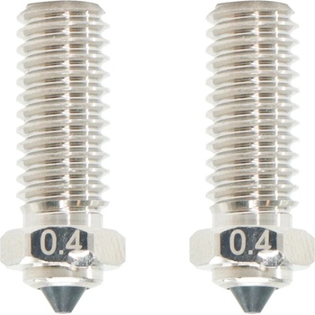 QIDI Tech Биметална дюза за X-Smart 3/X-Plus 3/X-Max 3/Q1-Pro - Комплект от 2 бр. - 0, 4 mm (728683350051)