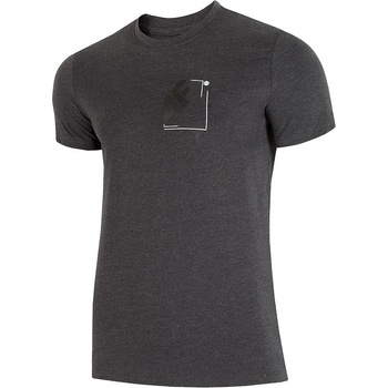 4F Мъжка Тениска 4F TSM003 Dark Grey (TSM003)
