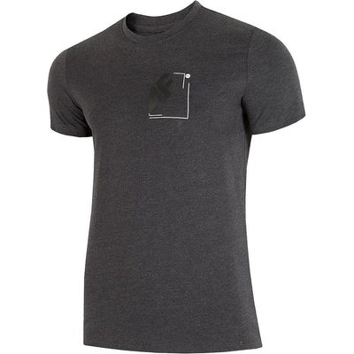 4F Мъжка Тениска 4F TSM003 Dark Grey (TSM003)