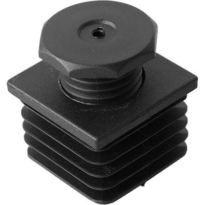 Zátka čtvercová 50 x 50 mm rektifikační M30 x 30 mm