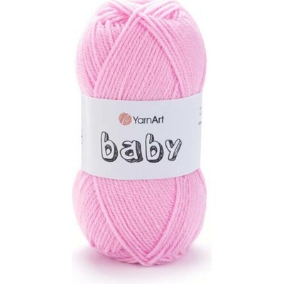 Yarn Art příze Baby 217 azalkově růžová