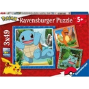 Ravensburger 055869 Vypusťte Pokémonov 3 x 49 dielov
