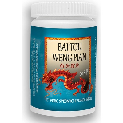 TCM Bohemia 018p 145 Čtvero spěšných pomocníků Bai tou weng pian 100 guľôčok