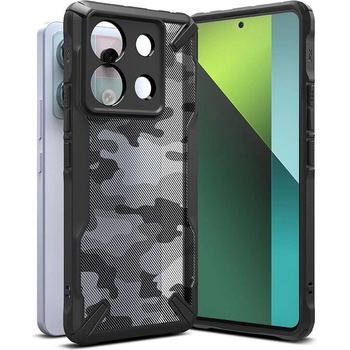 Ringke Противоударен Калъф за XIAOMI Poco X6 5G, RINGKE Fusion X Camo Case, Черен (8809961785290)