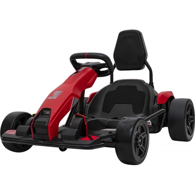 Tomido dětská elektrická motokára Fast 3 Drift červená