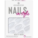 Essence Nails In Style umělé nehty 15 Keep It Basic 12 ks