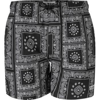 Firetrap Мъжки бански гащета Firetrap Printed Swim Shorts Mens - Bandana