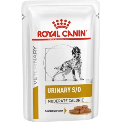Royal Canin Veterinary Health Nutrition Dog Urinary S/O Moderate Calorie in Gravy 12 x 100 g