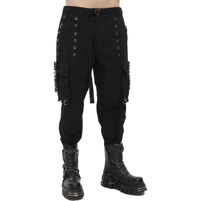 Devil fashion мъжки панталони DEVIL FASHION - Angry Inch Punk, с капси - PT183
