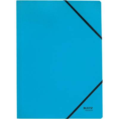 Leitz Папка с каучук, картон, A4, LEITZ "Recycle", синя 39080035 (39080035)