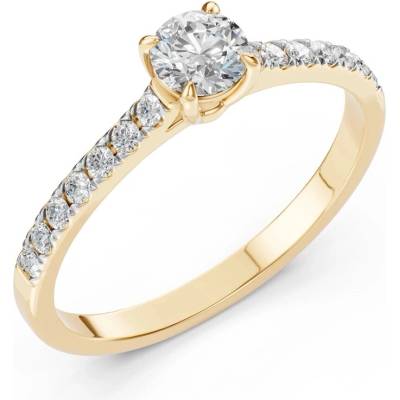 Cara Diamanti Пръстен Cara Diamanti Златен С Диамант 0.50+0.21ct Gia Сертификат K101-10094Y (5.1) (K101-10094Y (5.1))