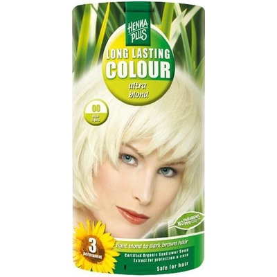 HennaPlus dlhotrvajúca farba na vlasy Ultra Blond - zesvetlující 00