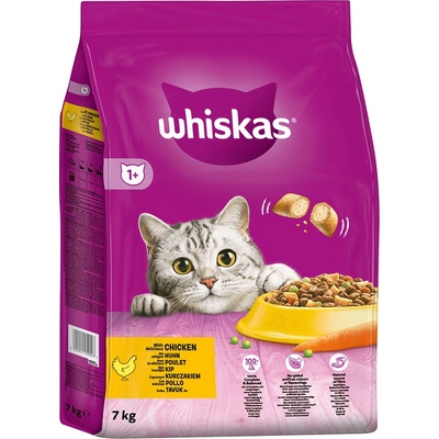 Whiskas 1+ kuracie 7 kg