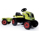 Smoby traktor na šliapanie Claas Farmer XL Žaba s prívesom zelený