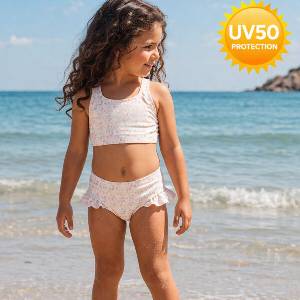  Fresk: Детски бански от 2 части с UV50 защита Garden flowers (FR-SW2515-75-110)