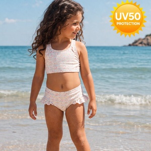  Fresk: Детски бански от 2 части с UV50 защита Garden flowers (FR-SW2515-75-110)