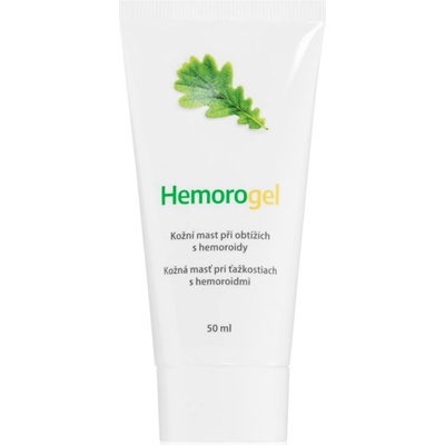 Hemorogel Kožní mast při obtížích s hemoroidy 50 ml