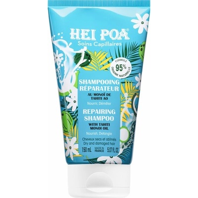 Hei Poa Tahiti Monoi Oil Tiara šampón pre suché a poškodené vlasy 150 ml