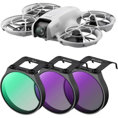 K&F Concept set of 3 filters CPL + ND8 + ND16 for the DJI NEO drone