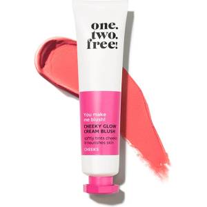 One. Two. Free ONE TWO FREE! Skin-up Cheeky Glow Cream Blush Руж кремообразен 15gr
