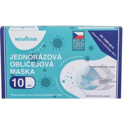 Mesaverde Protective маски за еднократна употреба 10 бр