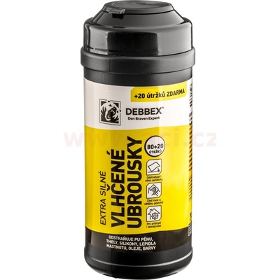 Den Braven Vlhčené ubrousky extra silné, 100 ks