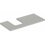 Geberit Плот за мивка Geberit One с ляв изрез 105 см, матово сиво (505.294.00.7)