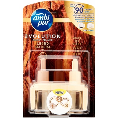 AMBI PUR 3VOLUTION LEGNO MADEIRA dřevo CEDR NÁPLŇ 20 ml