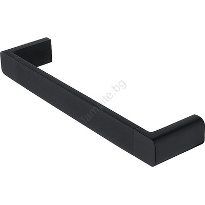 Nimco mac 29035-90 - Стенна закачалка за кърпи maya 36 см матов черен (nm0038)