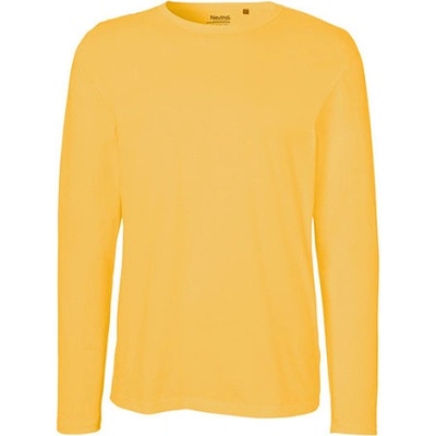 Neutral pánske tričko s dlhým rukávom NE61050 yellow