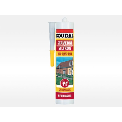 Soudal stavební silikon 300 g šedá