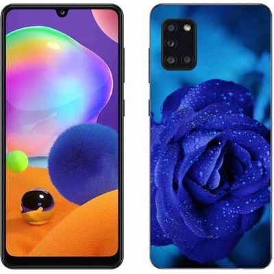 Pouzdro mmCase Gelové Samsung Galaxy A31 - modrá růže – Hledejceny.cz