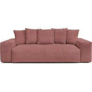 Bobochic Светлорозов диван от рипсено кадифе 280 cm Voltaire - Bobochic Paris (WT-DONE-3----W_1 P1140)