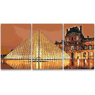 Painting Queens Painting Queens Louvre sada 3 ks 60 x 80 cm na rámu PBNSET/03LOUVRE/60 x 80_60 x 80_60 x 80/W