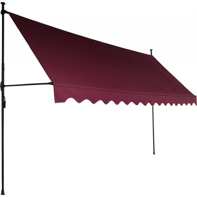 Aga Boční markýza 1,5x3 m MR4257 Světle šedá – Zboží Mobilmania