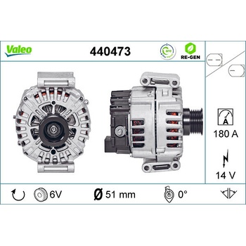 Alternátor VALEO 440473