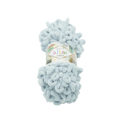 Alize Puffy 416 sivo modrá